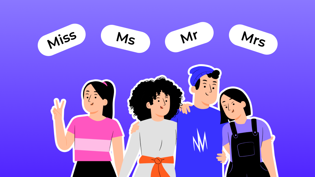 Mr, Mrs, Ms & Miss: обращения в английском языке