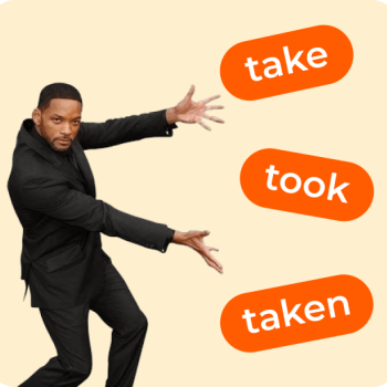 Фразовый глагол take
