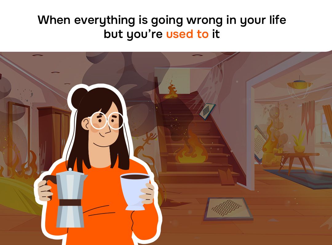 Used to it meme
